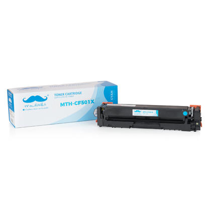 Compatible HP Color LaserJet Pro M254nw Toner HP 202X CF501X Cyan High Yield
