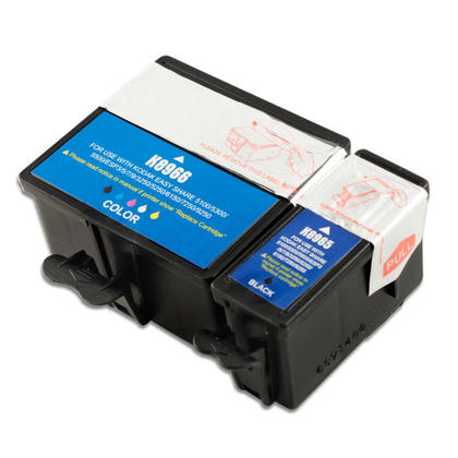 Compatible Kodak Easyshare 5500 All-in-one Ink Kodak 10XL 8965 8966 Black and Color Combo High Yield
