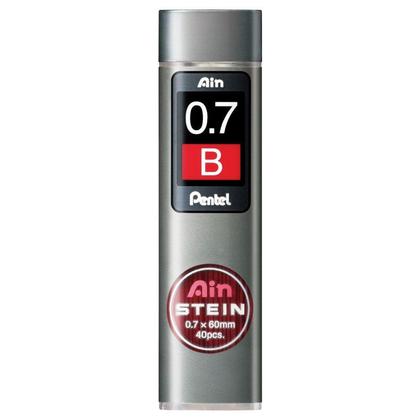 Pentel Ain Stein Tube Mechanical Pencil Leads - 0.7mm, B 242065