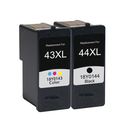 Compatible Lexmark X4875 Ink Lexmark 43XL 44XL Black and Color Combo
