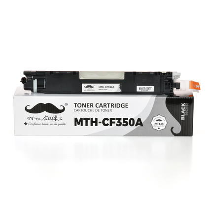 Compatible HP Color LaserJet Pro MFP M177FW Black Toner Cartridge - Moustache